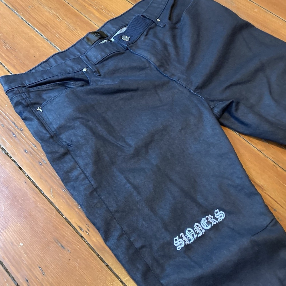 RTA Bryant Sinners Skinny Jeans / Black / Japanese Denim / Men's Tag Size 36